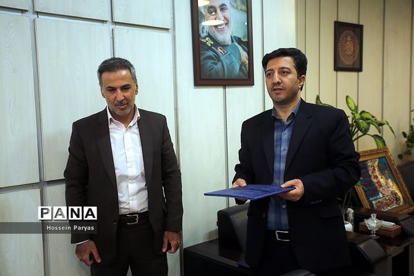 آیین تکریم و معارفه معاونت برنامه‌ریزی، خوداتکایی و نظارت بر امور استان‌ها سازمان دانش‌آموزی