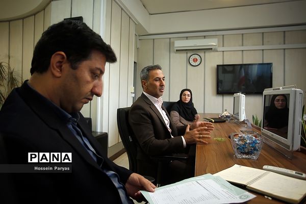 آیین تکریم و معارفه معاونت برنامه‌ریزی، خوداتکایی و نظارت بر امور استان‌ها سازمان دانش‌آموزی