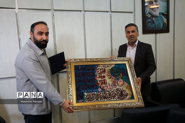آیین تکریم و معارفه معاونت برنامه‌ریزی، خوداتکایی و نظارت بر امور استان‌ها سازمان دانش‌آموزی