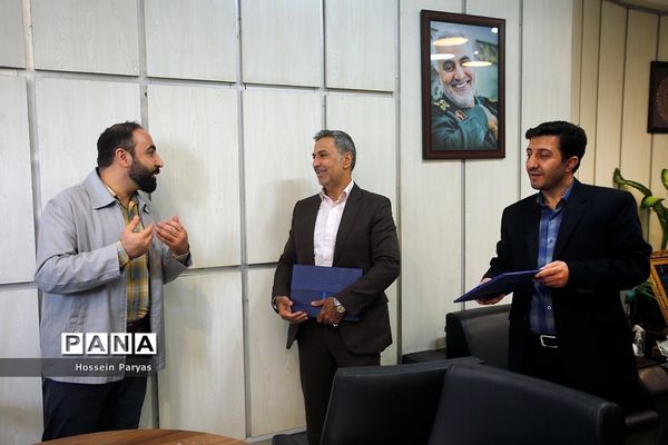 آیین تکریم و معارفه معاونت برنامه‌ریزی، خوداتکایی و نظارت بر امور استان‌ها سازمان دانش‌آموزی