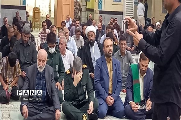 آیین گرامیداشت چهلمین روز درگذشت جانباختگان متروپل در آبادان