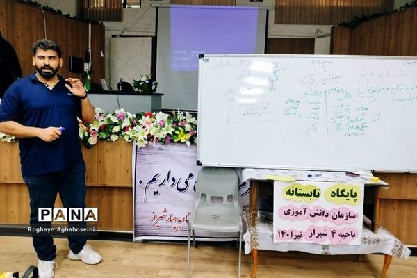 آغاز فعالیت خانه دانش‌آموزی پایگاه تابستانه سازمان دانش‌آموزی ناحیه ۴ شیراز