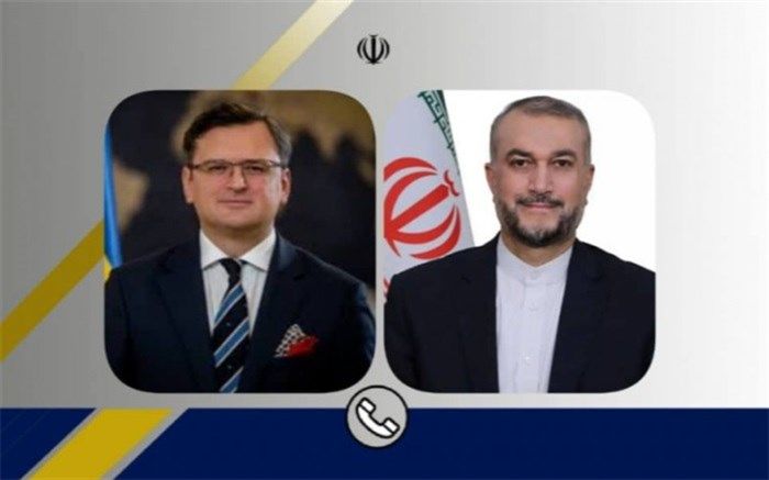 دعوت امیرعبداللهیان از وزیرخارجه اوکراین برای سفر به ایران