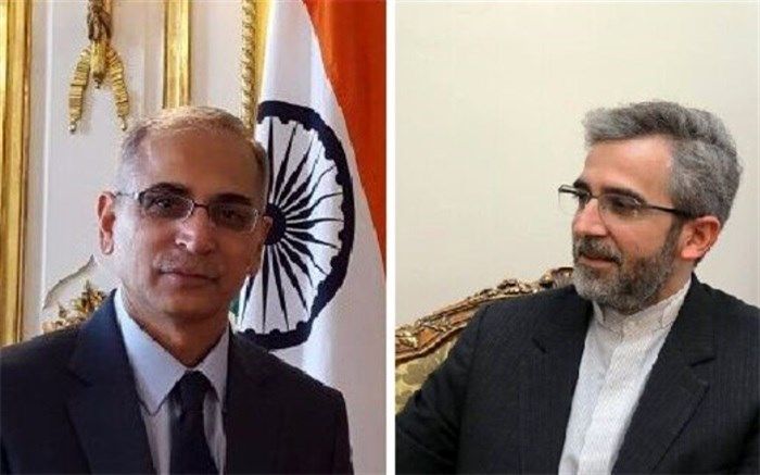 ‌گفت‌وگوی تلفنی علی باقری با قائم مقام وزارت امور خارجه هند