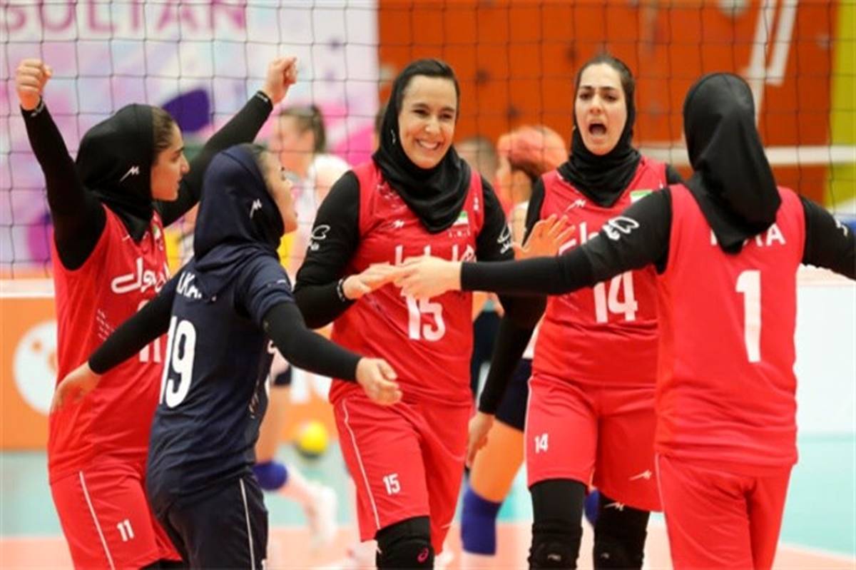 قزاقستان مغلوب دختران والیبال ایران شد 