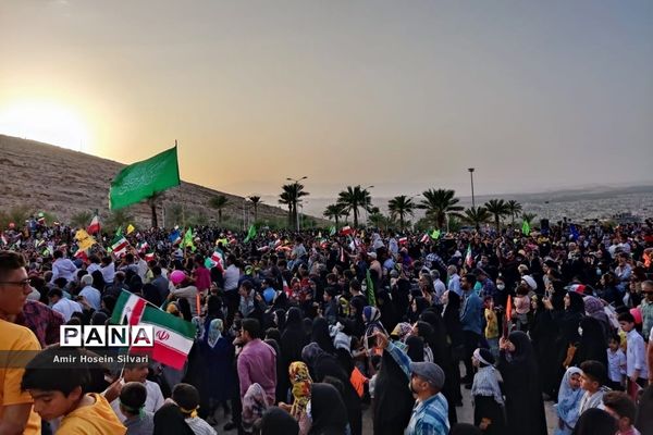 اجتماع بزرگ خانوادگی سلام فرمانده در جهرم