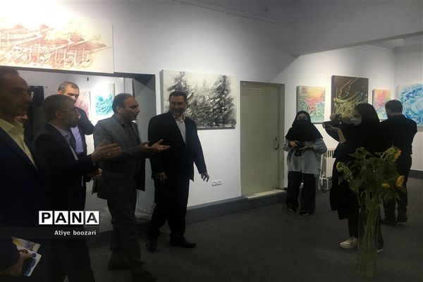 افتتاح نگارخانه کوشا در کانون فرهنگی و تربیتی شهید مفتح تهران