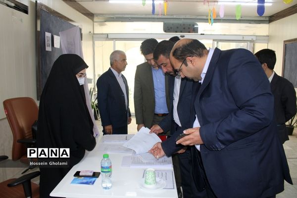 بازدید از فرایند مصاحبه استخدامی در دانشگاه فرهنگیان بوشهر