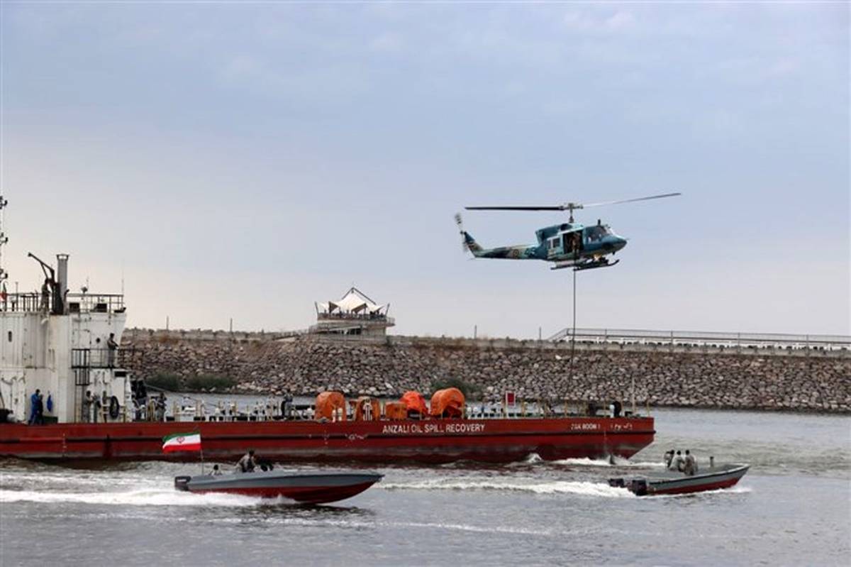 برگزاری تمرین دریایی امنیت پایدار ۱۴۰۱ در دریای خزر