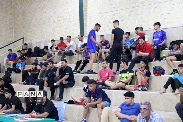 مسابقات لیگ کشتی آزاد دانش‌آموزی استان خوزستان در امیدیه