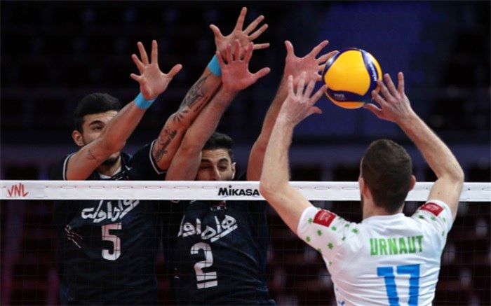 والیبال ایران در یک قدمی صعود به جمع ۸ تیم برتر