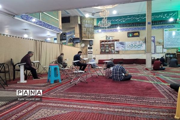 برگزاری مراسم عرفه در مسجد صاحب‌الامر منطقه ۱۴