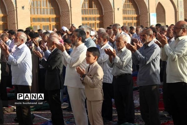 برگزاری نماز عید قربان در مسجدالنبی (ص) قزوین