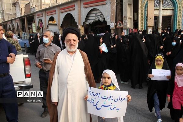 برگزاری راهپیمایی بانوان فاطمی شهرستان بهبهان