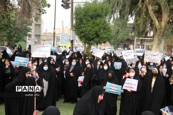 برگزاری راهپیمایی بانوان فاطمی شهرستان بهبهان