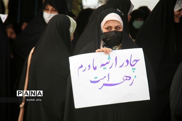 برگزاری راهپیمایی بانوان فاطمی شهرستان بهبهان