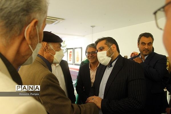 بازدید وزیر فرهنگ و ارشاد اسلامی از نمایشگاه خوشنویسی جلیل رسولی