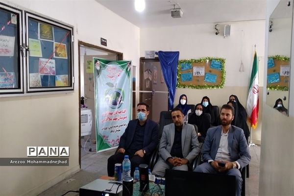 آیین افتتاح اتاق بهداشت در دبیرستان شهید ملاآقایی قرچک