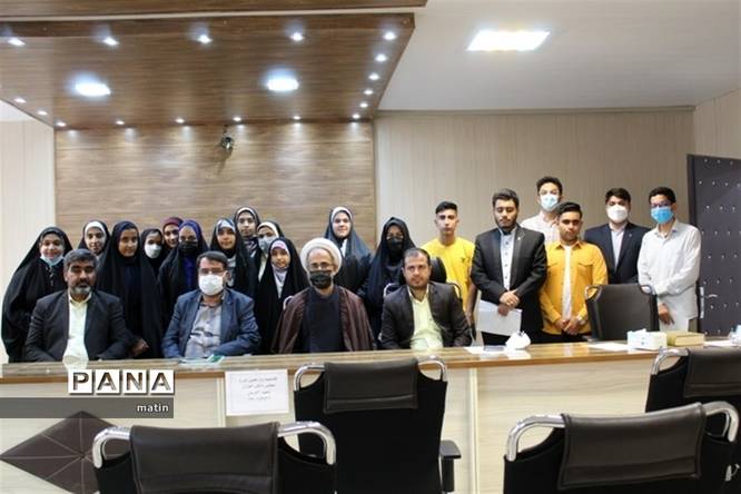 مراسم افتتاحیه مجلس دانش‌آموزی در آموزش و پرورش ناحیه 2 استان کرمان