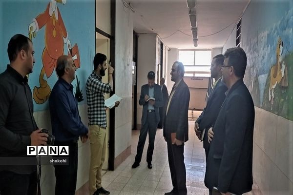 بازدید معاون پرورشی و فرهنگی اداره‌کل آموزش و پرورش استان اصفهان از مدارس شهرستان فریدن