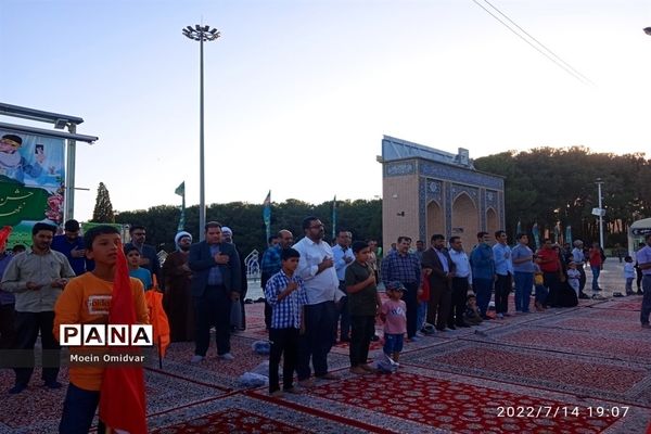 برگزاری جشن بزرگ عهد با امام در کاشمر