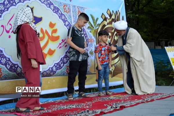 جشن دهه امامت و ولایت در روستای سنه کوه میاندورود