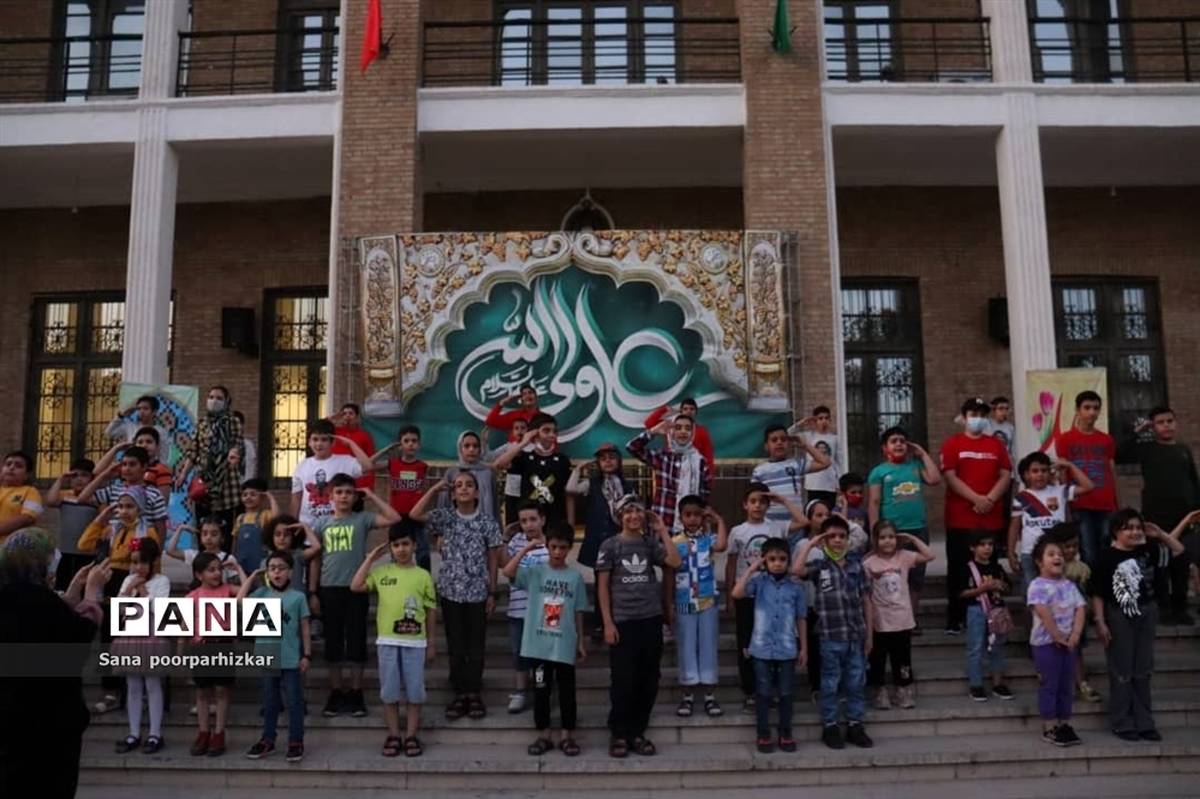 برگزاری جشن عید غدیر در دانشگاه جنگ