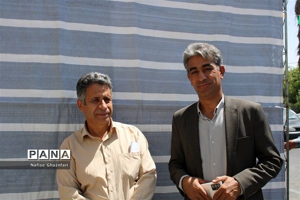 برپایی موکب دانش‌آموزی و فرهنگیان به‌مناسبت عید غدیر در شیراز