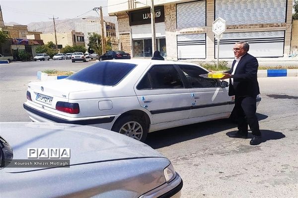 برپایی موکب دانش‌آموزی جشن غدیر در مدارس کازرون