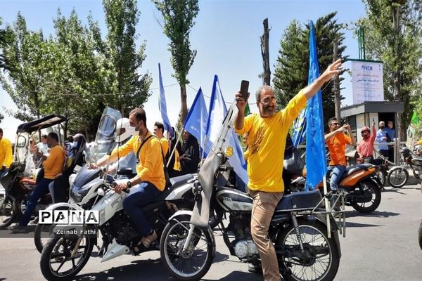 راه‌اندازی کاروان خودرویی شادی به مناسبت عید غدیر خم
