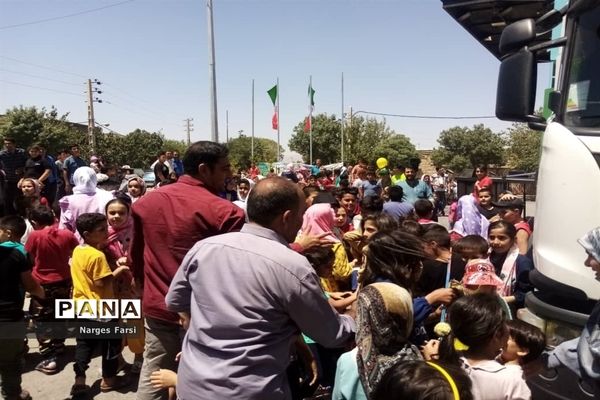 جشن عید غدیر در روستای باقرآباد و شهر جعفریه قم