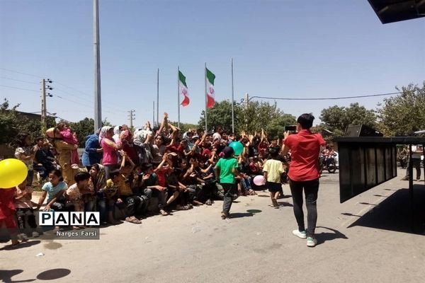 جشن عید غدیر در روستای باقرآباد و شهر جعفریه قم