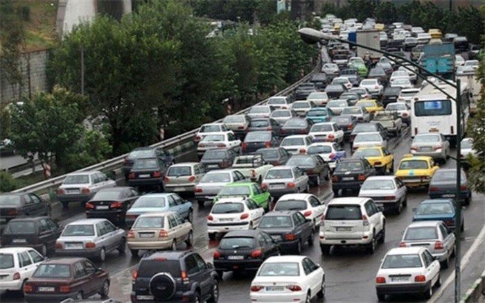 ترافیک صبحگاهی در معابر بزرگراهی پایتخت