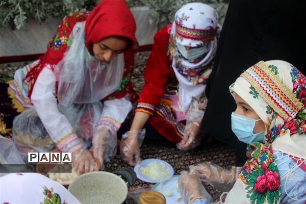 آشپزی دختران عشایر در جشنواره غذا