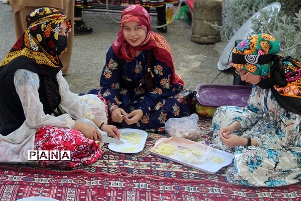 آشپزی دختران عشایر در جشنواره غذا