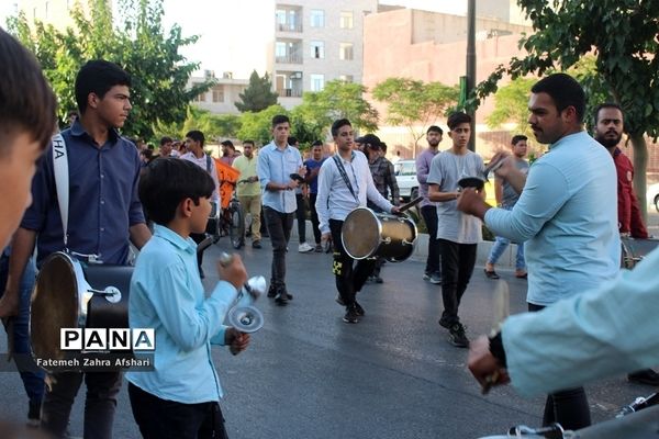 کاروان شادی و جشن پیاده‌روی غدیر تا ظهور در سمنان