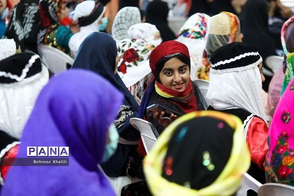 اختتامیه بیست و یکمین اردوی کشوری دانش‌آموزان دختر عشایر
