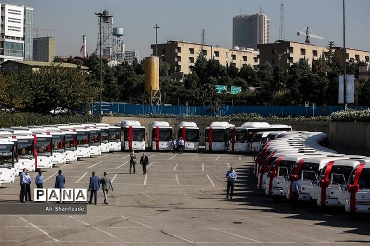 به کارگیری ۲۱۲ دستگاه اتوبوس عادی و VIP به منظور جابه‌جایی زائران اربعین حسینی