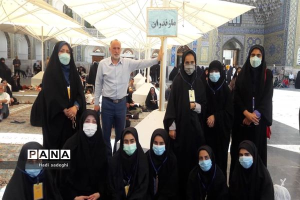 حضور دانش‌آموزان عشایر مازندران در اردوی دانش‌آموزان عشایر کشور