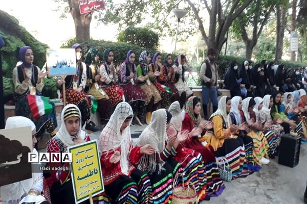 حضور دانش‌آموزان عشایر مازندران در اردوی دانش‌آموزان عشایر کشور