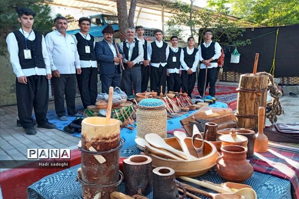 حضور دانش‌آموزان عشایر مازندران در اردوی دانش‌آموزان عشایر کشور