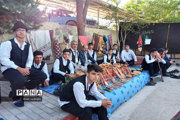 حضور دانش‌آموزان عشایر مازندران در اردوی دانش‌آموزان عشایر کشور