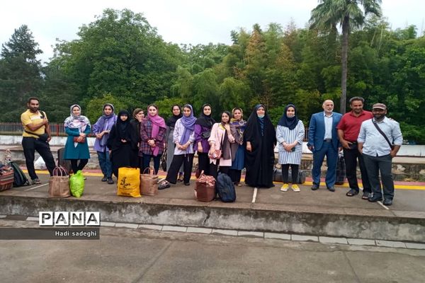 حضور دانش‌آموزان عشایر مازندران در اردوی دانش‌آموزان عشایر کشور