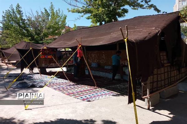 حضور دانش‌آموزان عشایر مازندران در اردوی دانش‌آموزان عشایر کشور