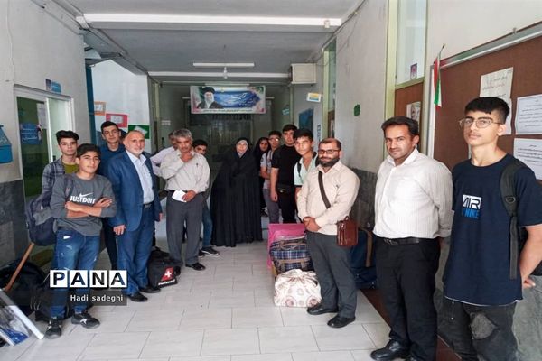 حضور دانش‌آموزان عشایر مازندران در اردوی دانش‌آموزان عشایر کشور