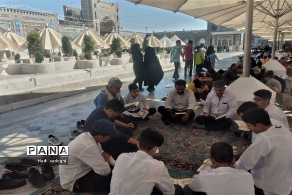 حضور دانش‌آموزان عشایر مازندران در اردوی دانش‌آموزان عشایر کشور