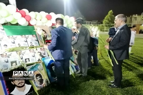 آیین افتتاحیه مسابقات فوتسال فرهنگیان کشور در شیراز