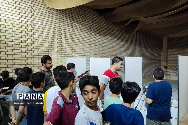 برگزاری مسابقات تیراندازی جام مرصاد بسیج دانش‌آموزی رودهن
