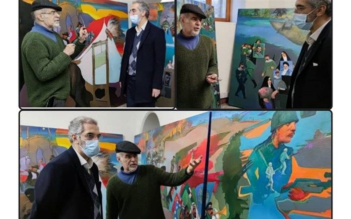 40 اثر هنرمند فقید حبیب‌الله صادقی به نمایش درمی‌آید