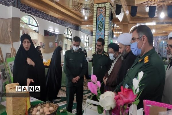 ‌نمایشگاه اسوه حوزه‌ مقاومت بسیج چمستان